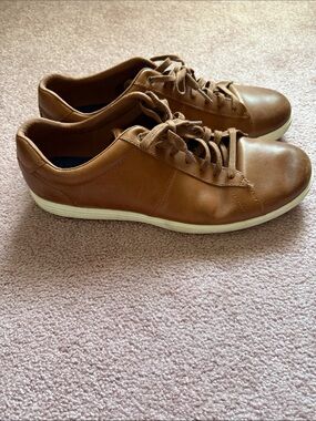 Cole haan Men's Casual Leather Sneakers in Brown